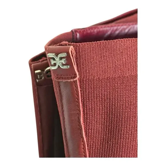 Sam Edelman Women's Natasha High Red Knee High Boot Burgundy 7.5 NWT - Picture 6 of 12